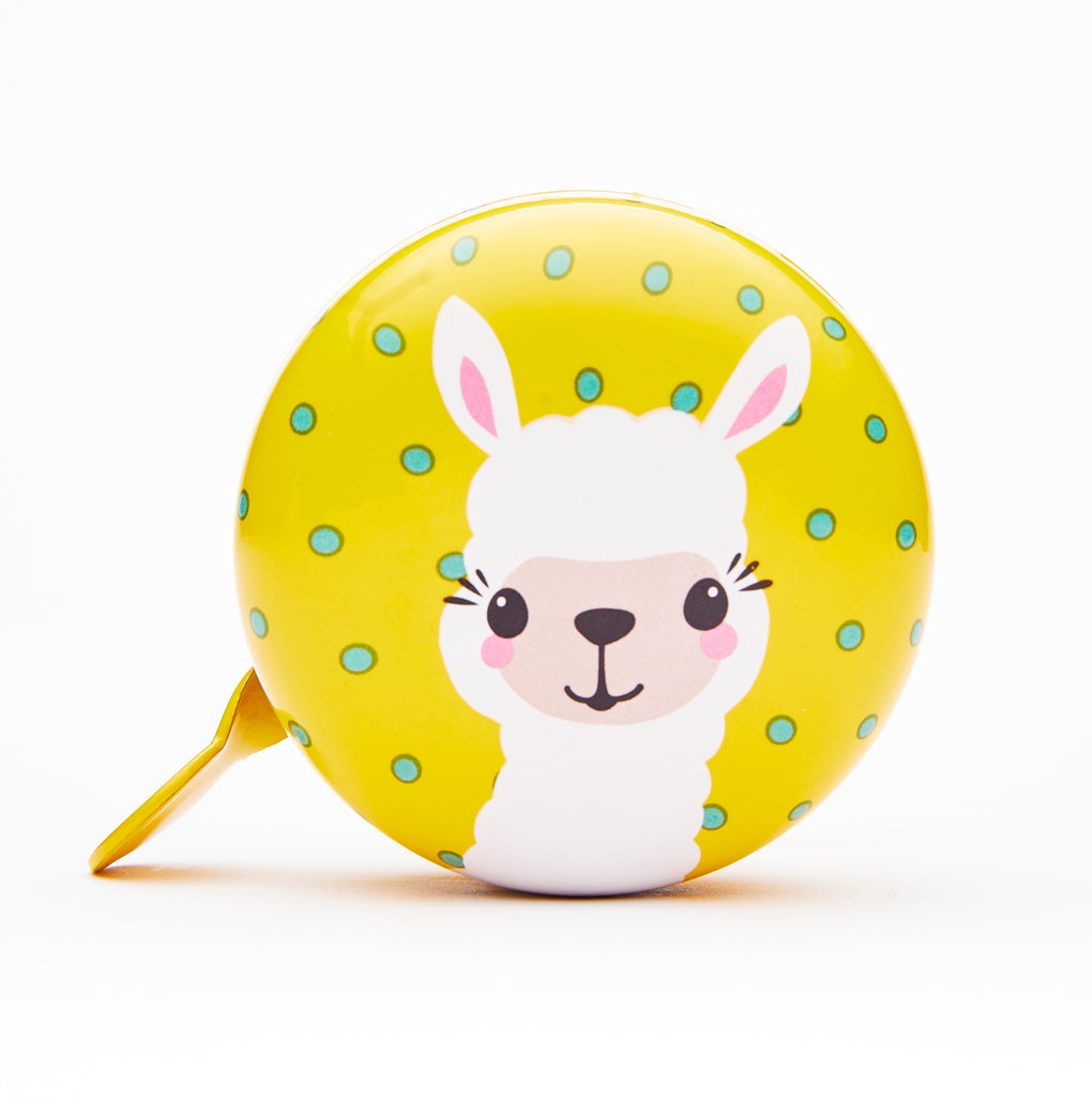 Alpaca Bike Bell - Bike accessories - Cute Things Seattle - gift for bikers