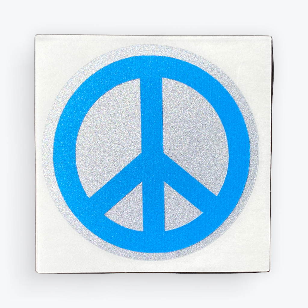 Seattle Sign Cute PEACE SIGN REFLECTIVE DECALS | Cute Things Seattle